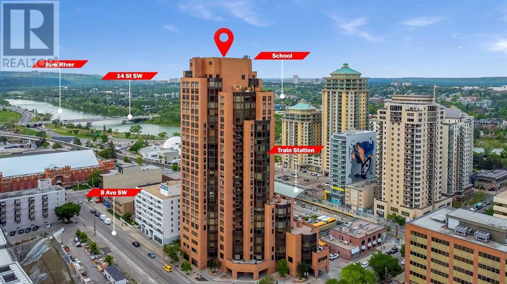 607, 1100 8 Avenue SW, Calgary, Alberta