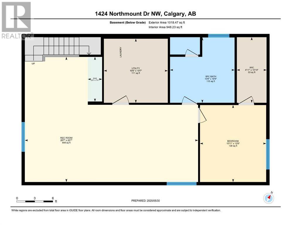 Single Family House Bungalow for Sale in  Northmount Drive NW Brentwood Calgary 