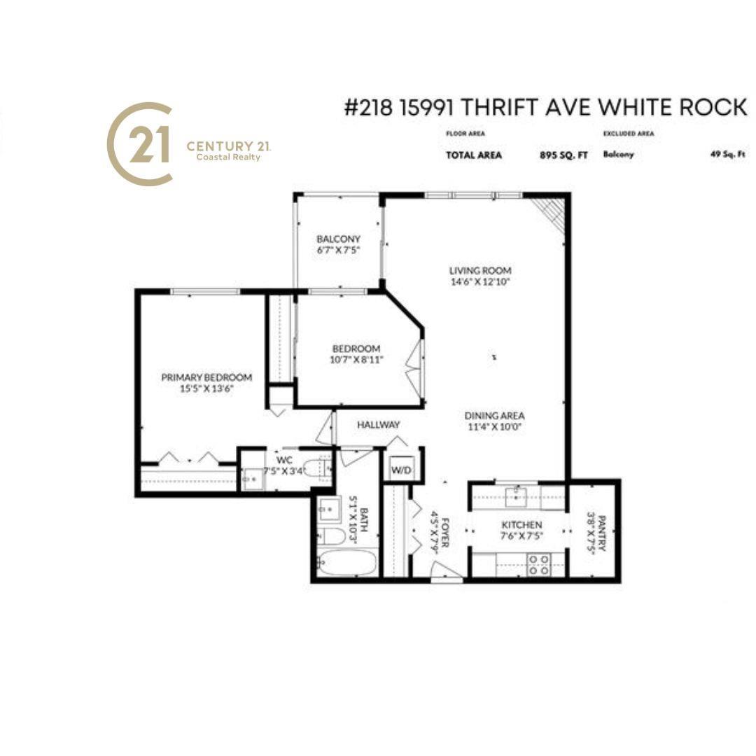 218 15991 THRIFT AVENUE, Surrey real estate listing R3014210