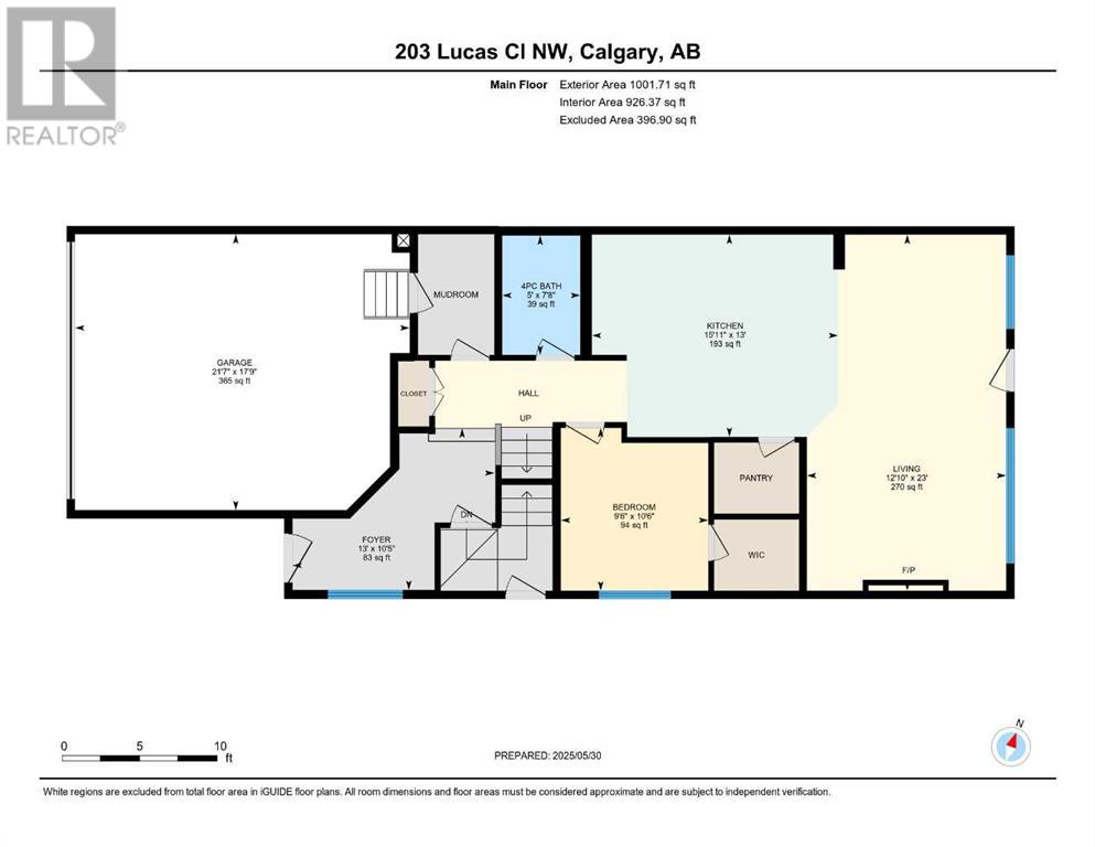 Single Family House for Sale in  Lucas Close NW Livingston Calgary 