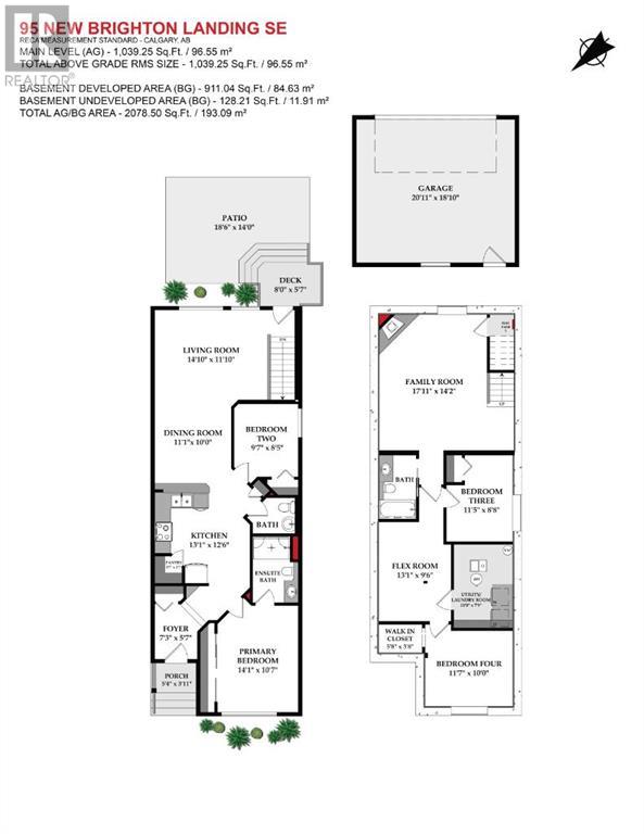 Single Family House Bungalow for Sale in  New Brighton Landing SE New Brighton Calgary 