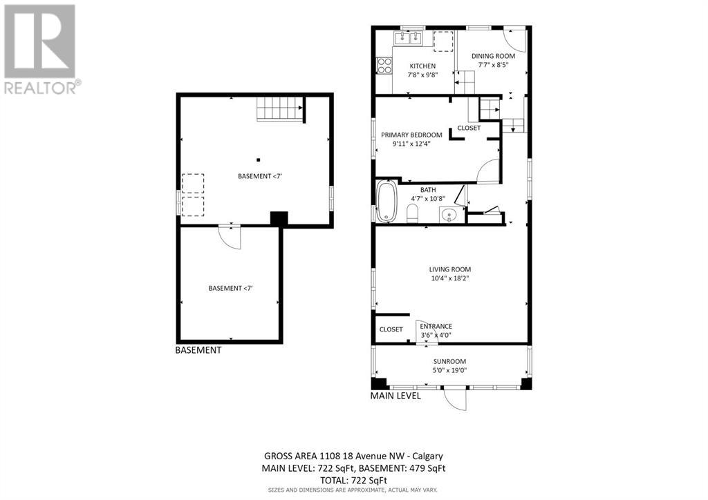 Single Family House Bungalow for Sale in   Avenue NW Capitol Hill Calgary 