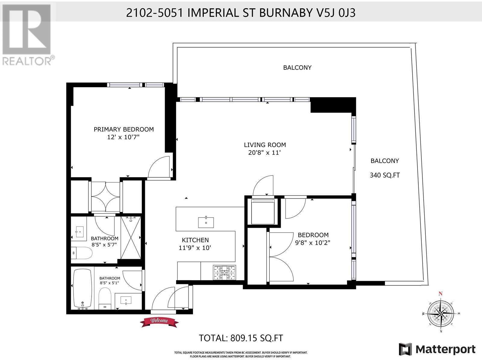 2102 5051 IMPERIAL STREET, Burnaby real estate listing R3013833
