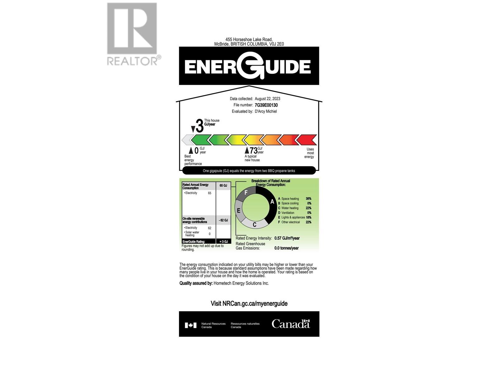 455 HORSESHOE LAKE ROAD, McBride