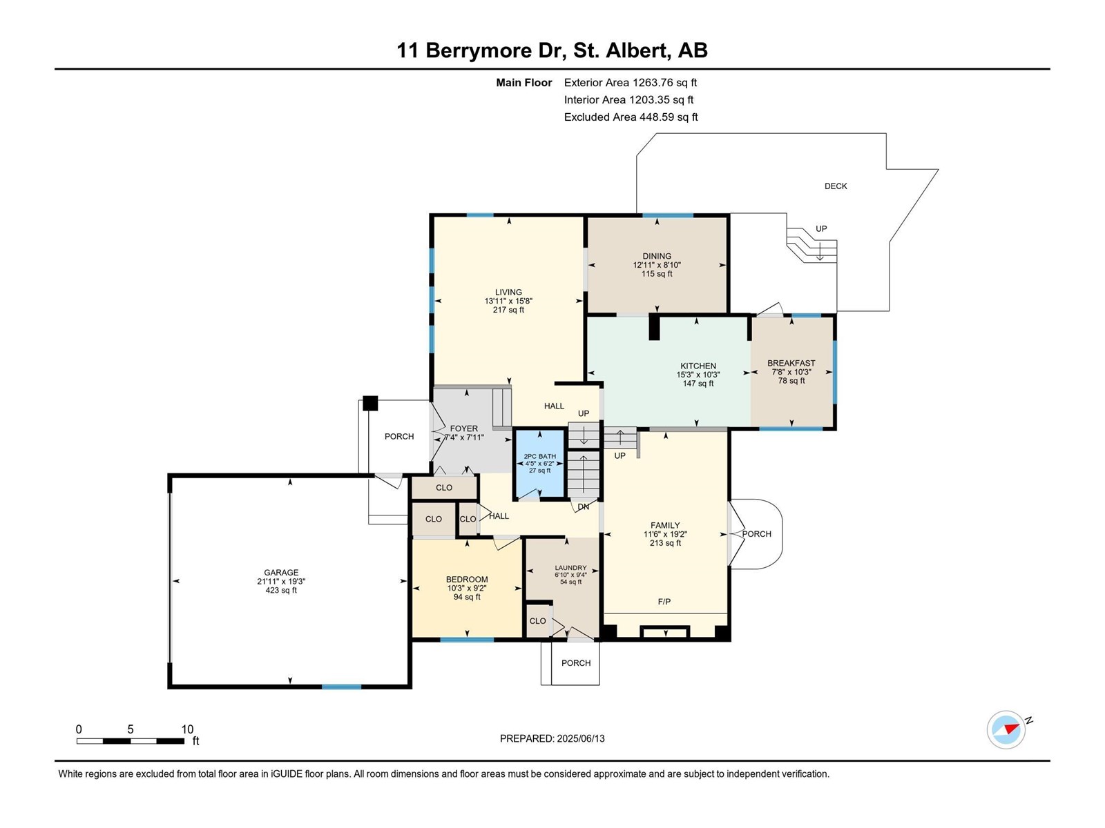 Single Family House for Sale in  Berrymore Dr St. Albert 