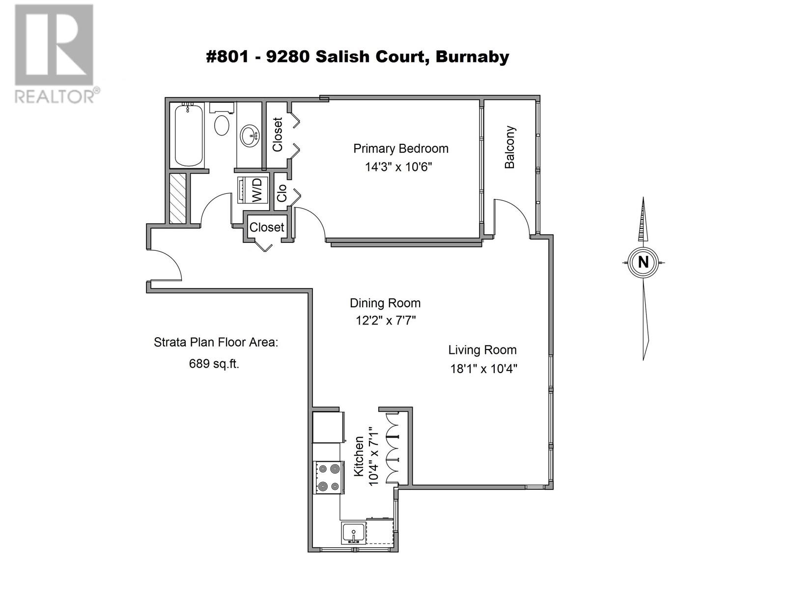 Photo 6 of 801 9280 Salish Court, Burnaby BC