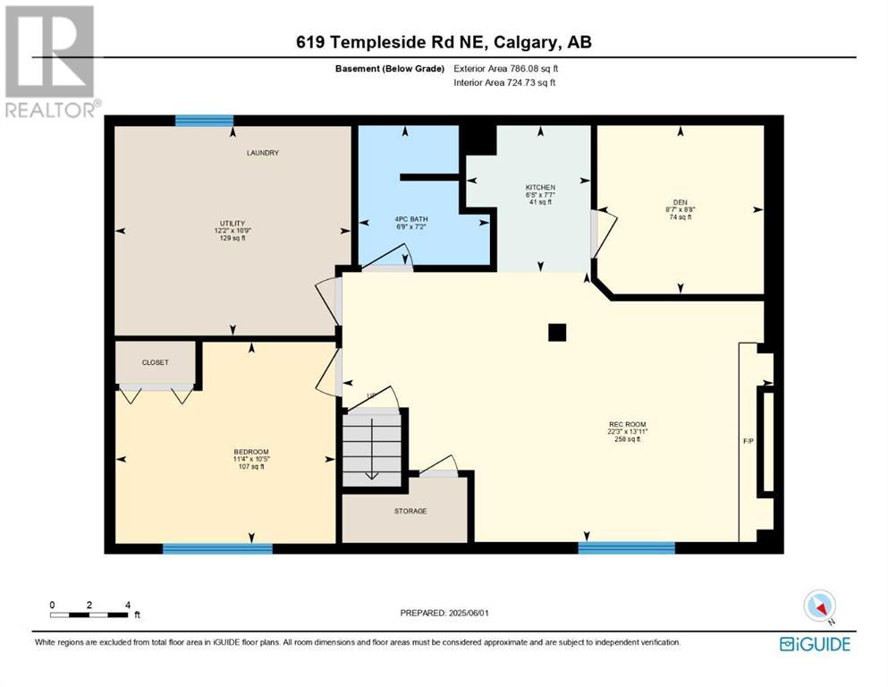Single Family House Bi-level for Sale in  Templeside Road NE Temple Calgary 