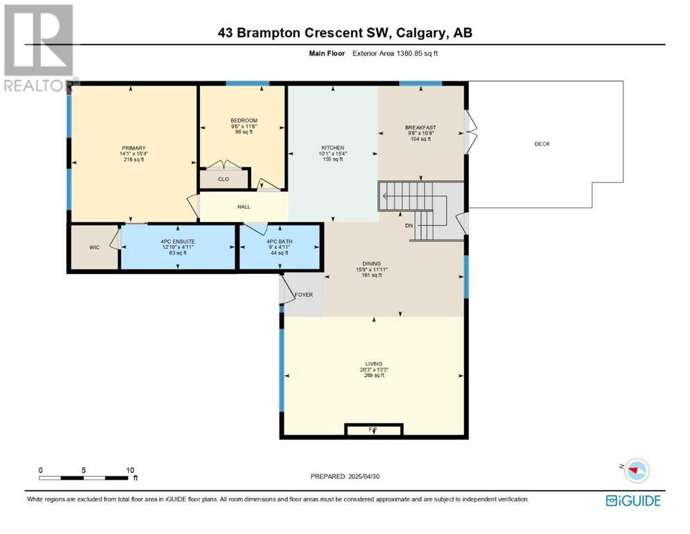 Single Family House Bungalow for Sale in  Brampton Crescent SW Braeside Calgary 