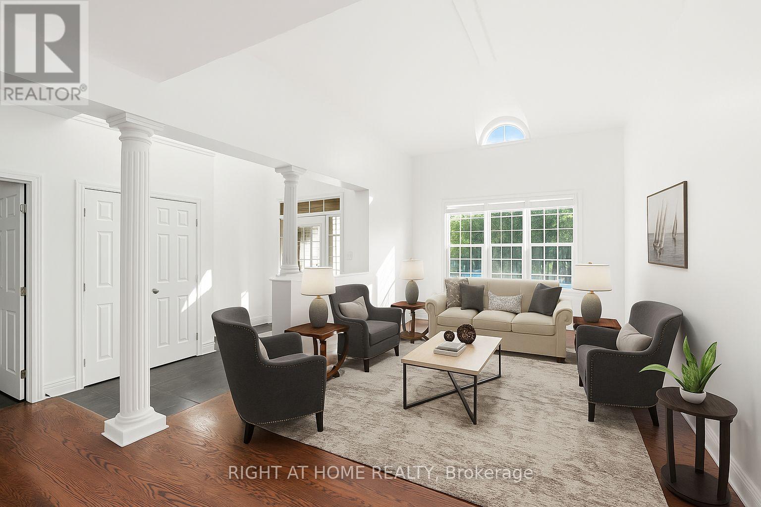 Virtually Staged Living Room
