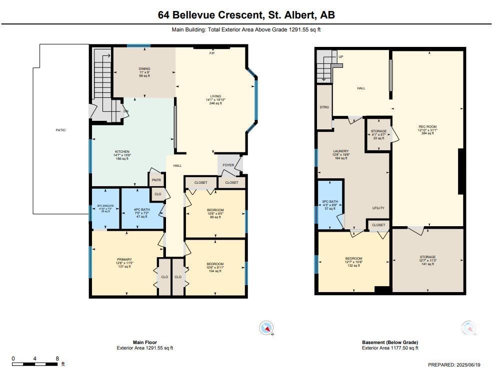 Single Family House Bungalow for Sale in  BELLEVUE CR St. Albert 
