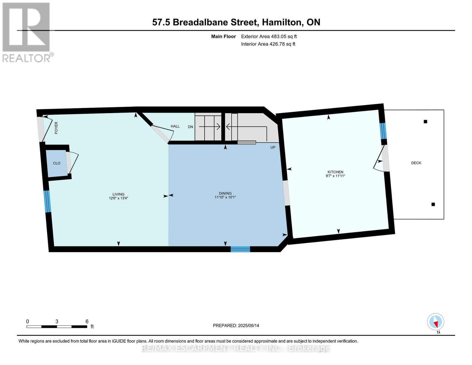 Photo 2 of 57 1 2 Breadalbane Street, Hamilton ON