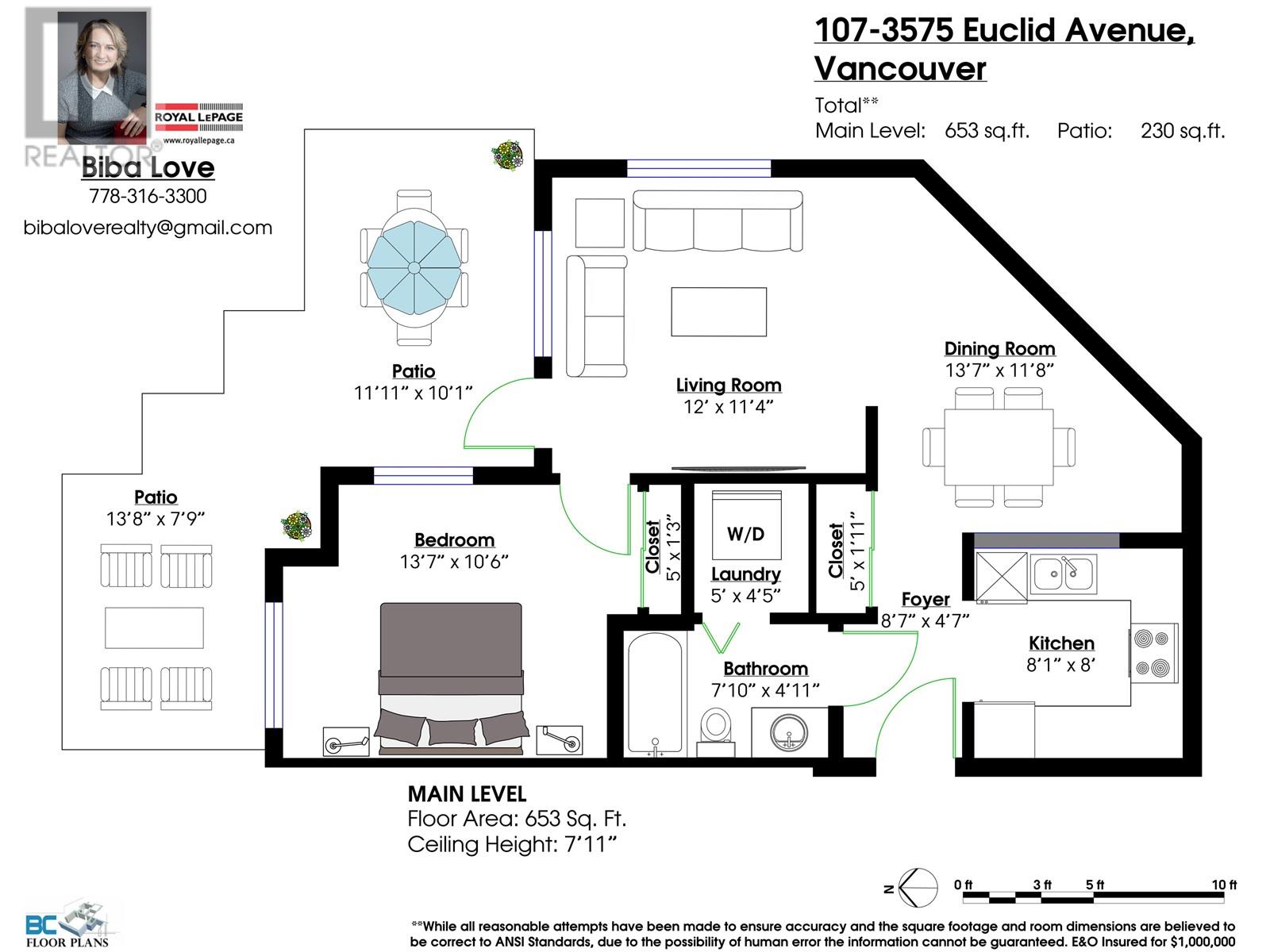 Photo 25 of 107 3575 Euclid Avenue, Vancouver BC