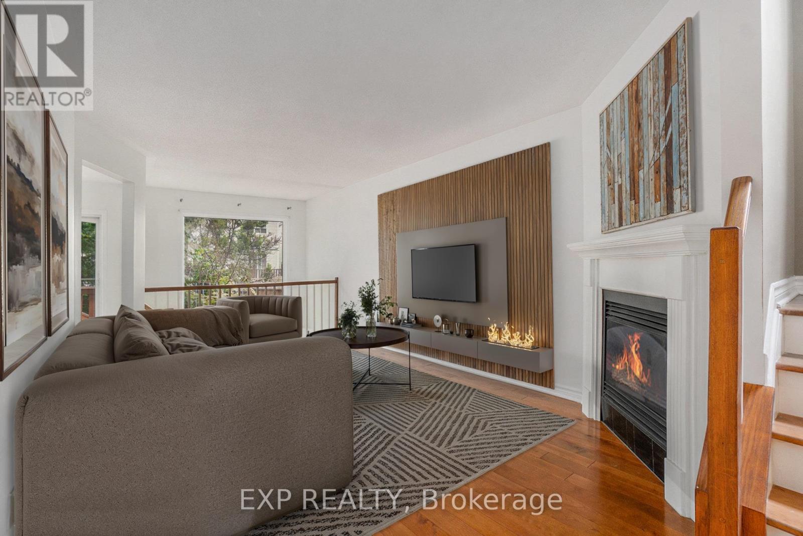 Virtually Staged Living Room