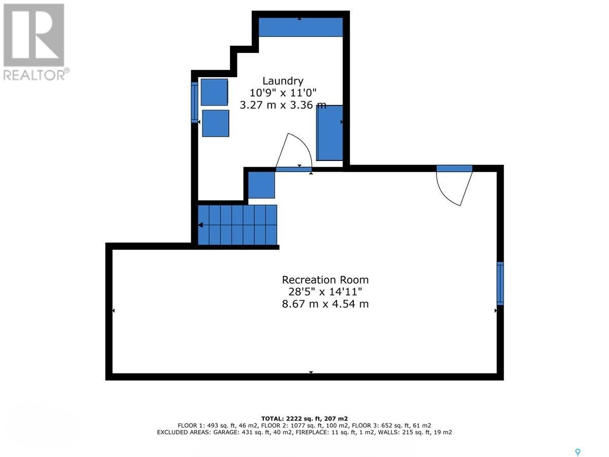 Single Family House 2 Level for Sale in  Lowry PLACE Regina 