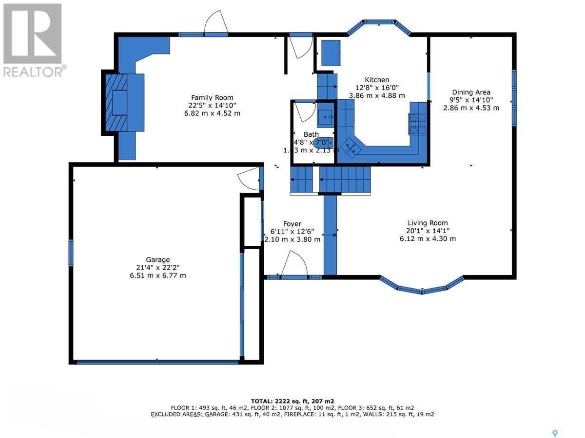 Single Family House 2 Level for Sale in  Lowry PLACE Regina 