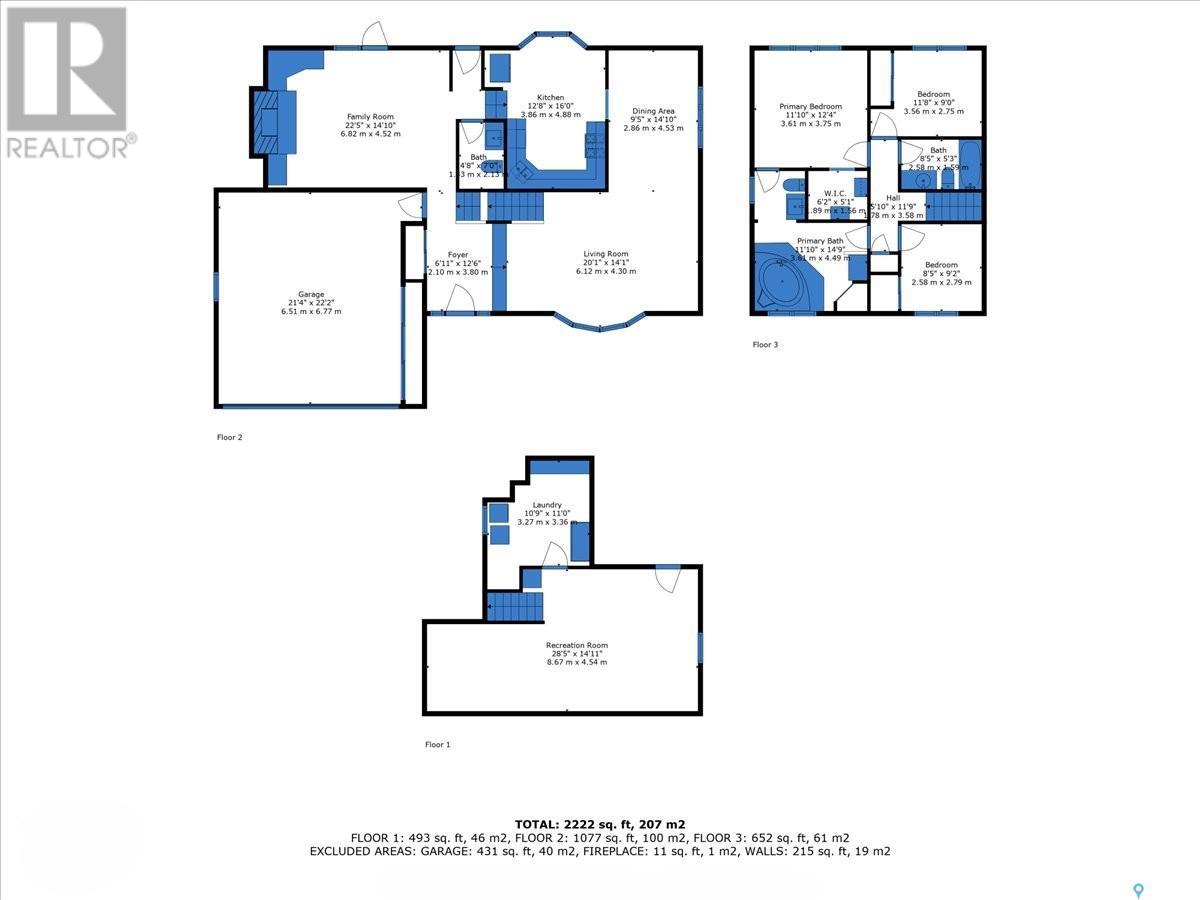 Single Family House 2 Level for Sale in  Lowry PLACE Regina 