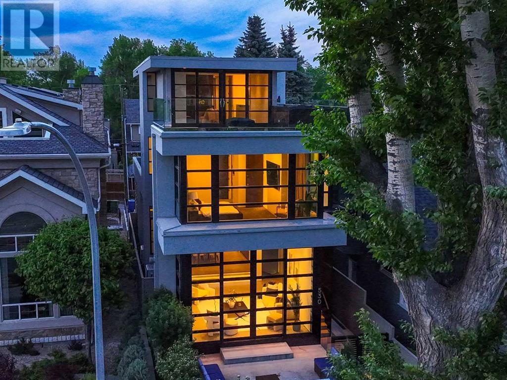 Single Family House for Sale in  Crescent Road NW Rosedale Calgary 