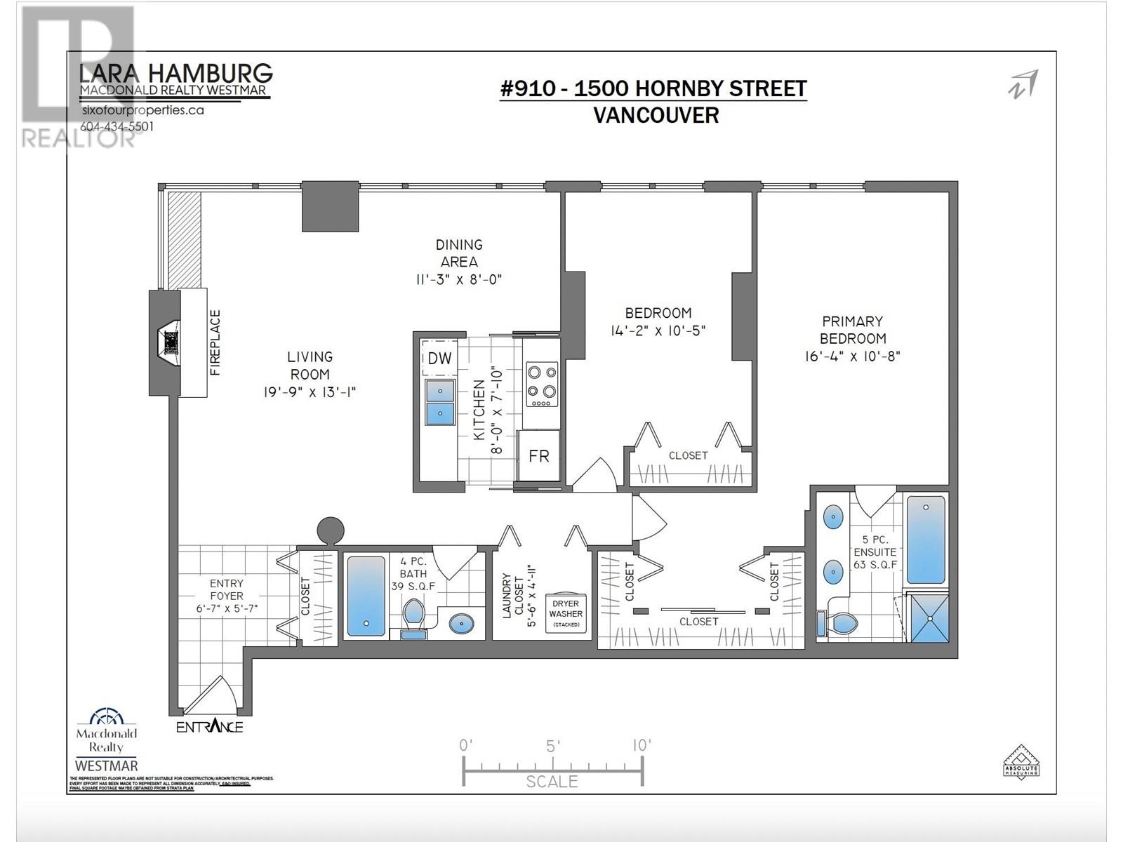 Photo 11 of 910 1500 Hornby Street, Vancouver BC