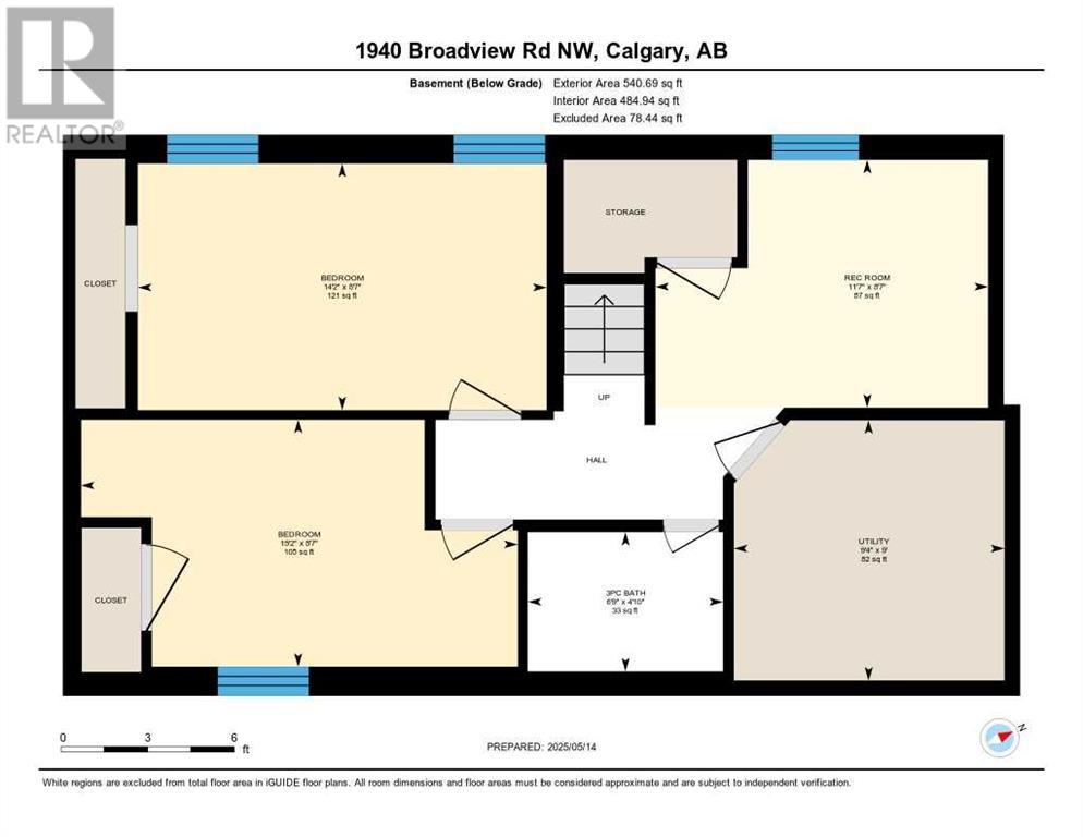 Single Family House for Sale in  Broadview Road NW West Hillhurst Calgary 