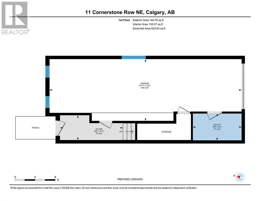 Single Family House for Sale in  Cornerstone Row NE Cornerstone Calgary 