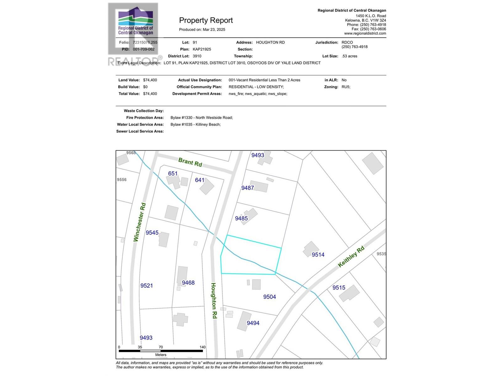  Lot 91 Houghton Road, Vernon