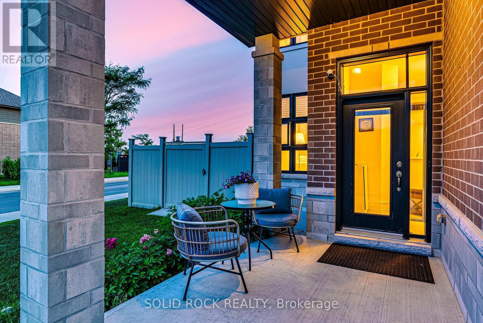 Spacious layout and high-ceiling porch welcome you