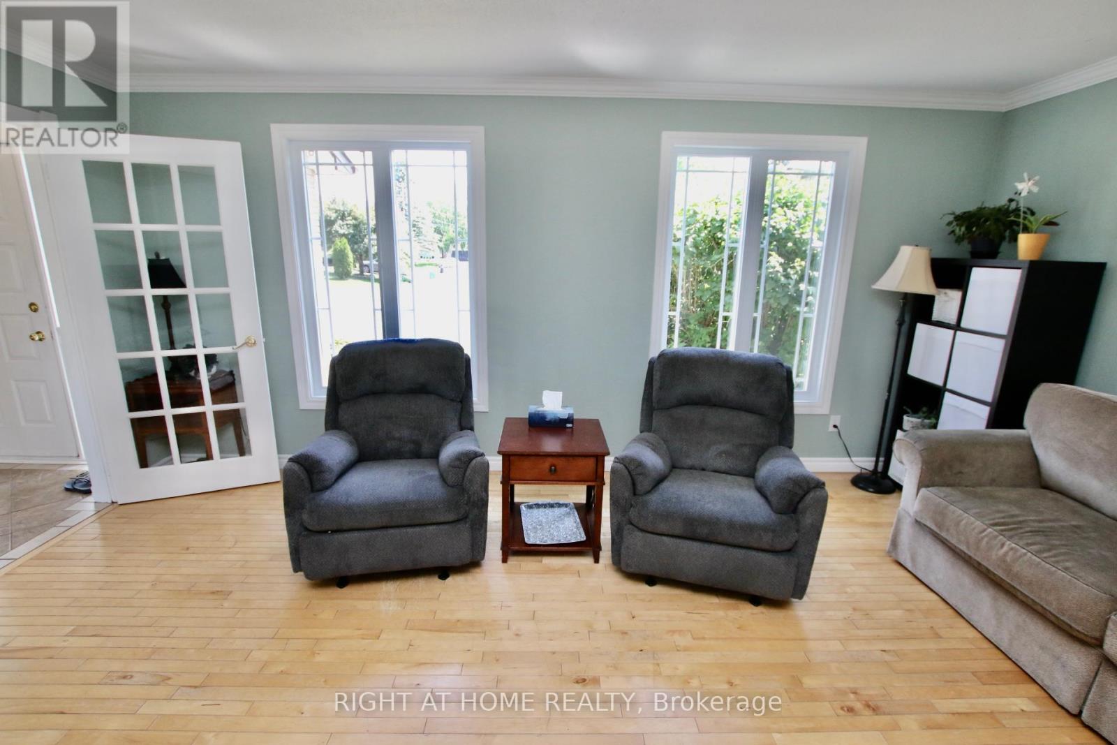 Bright sunny living room.