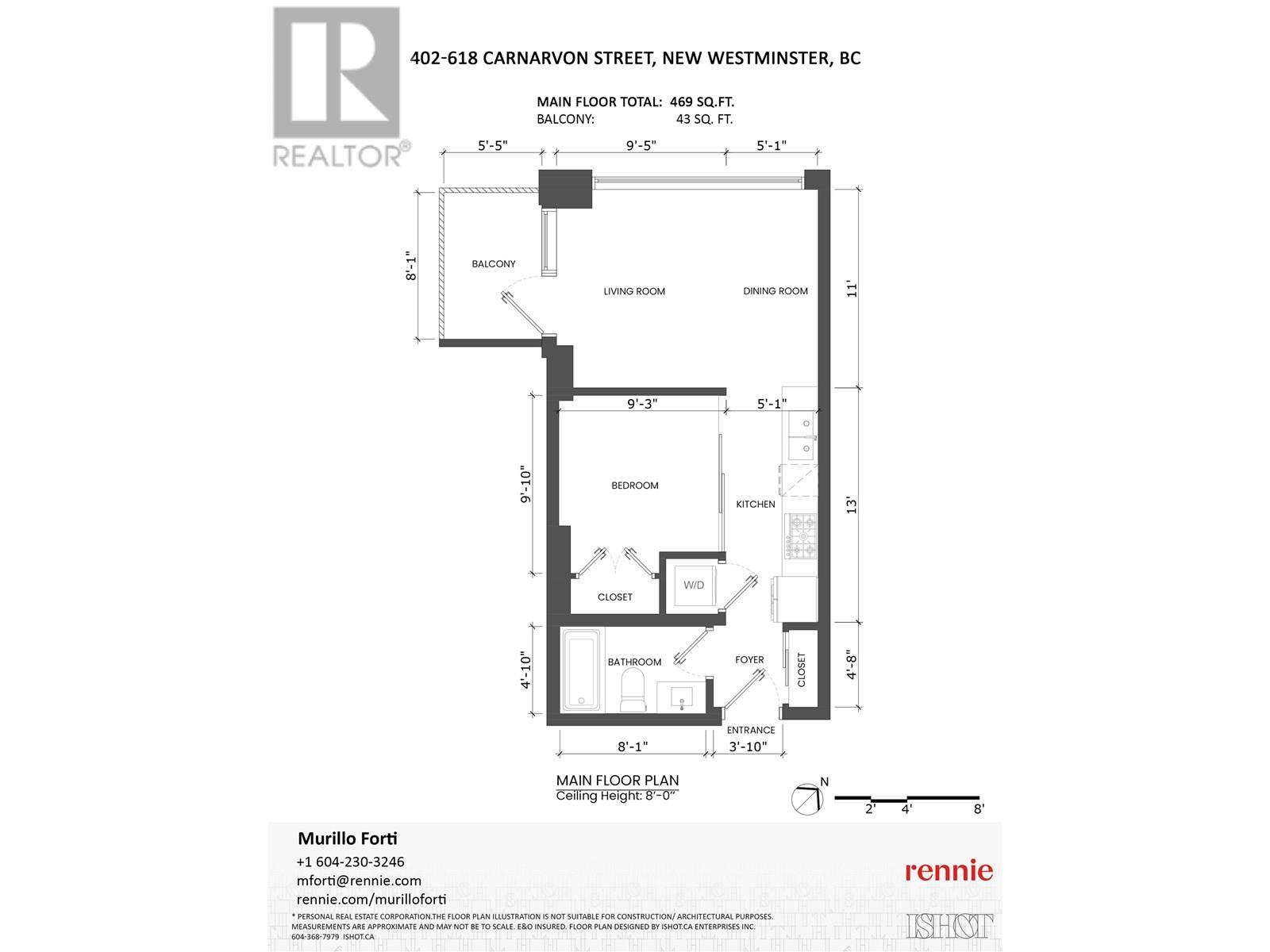 Photo 2 of 402 618 Carnarvon Street, New Westminster BC