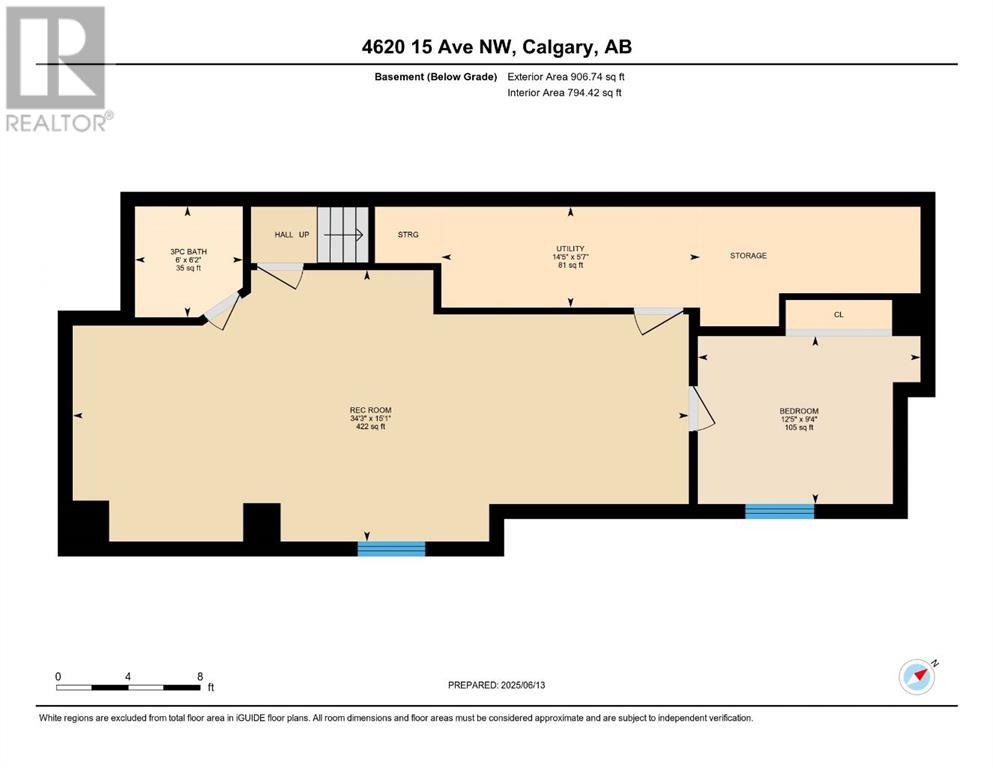 Single Family House for Sale in   Avenue NW Montgomery Calgary 