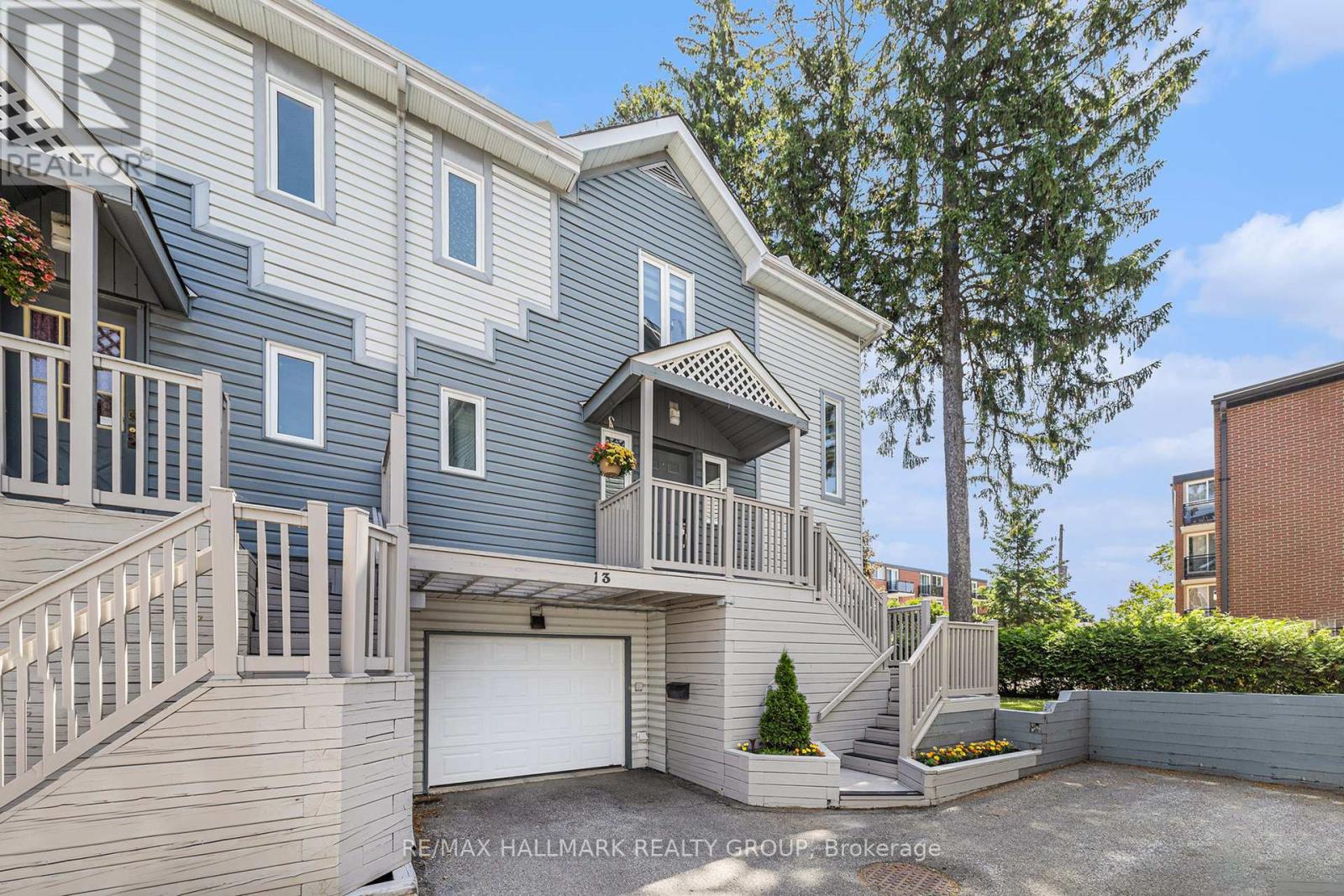End Unit with Private Garage