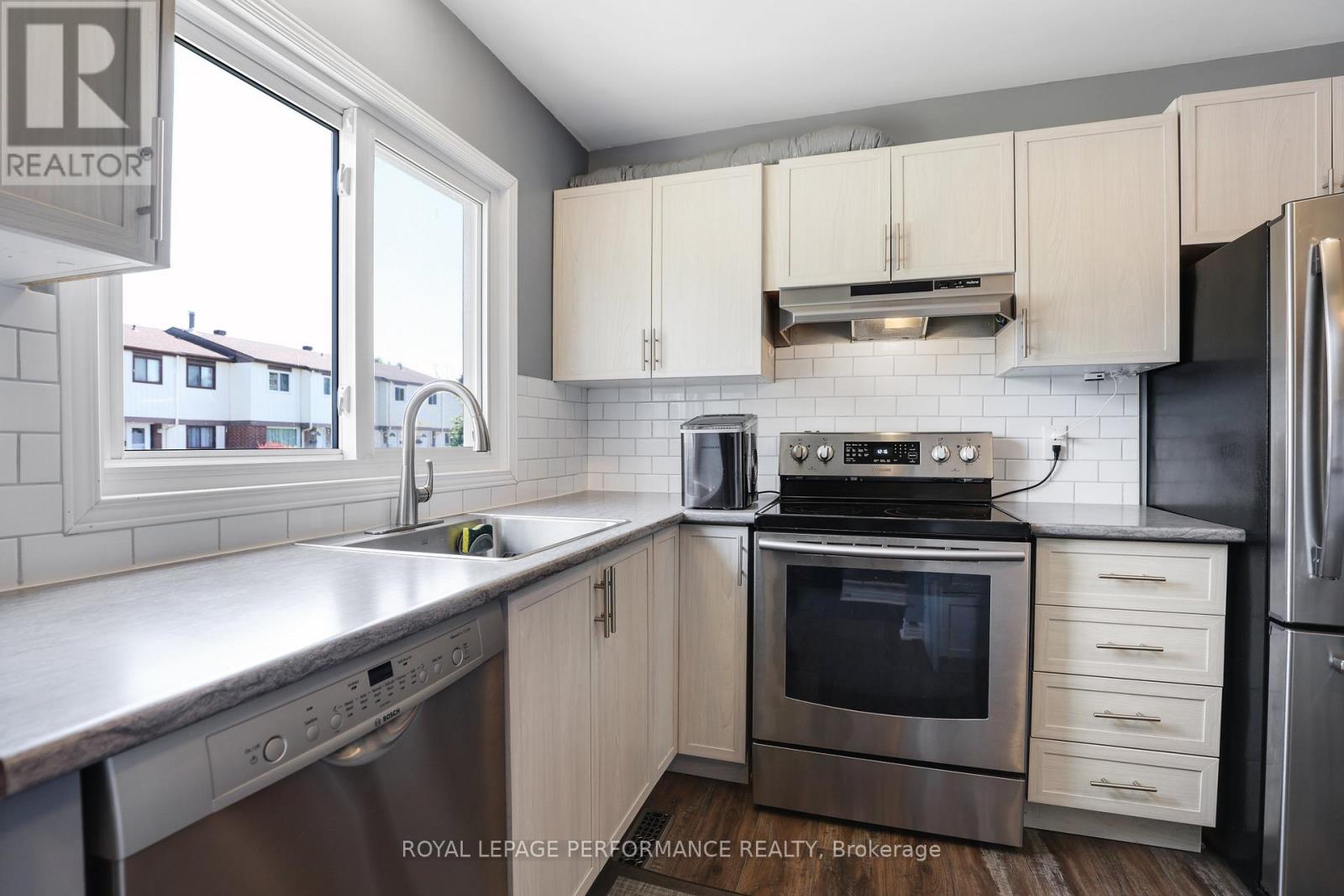 Large stainless steel sink