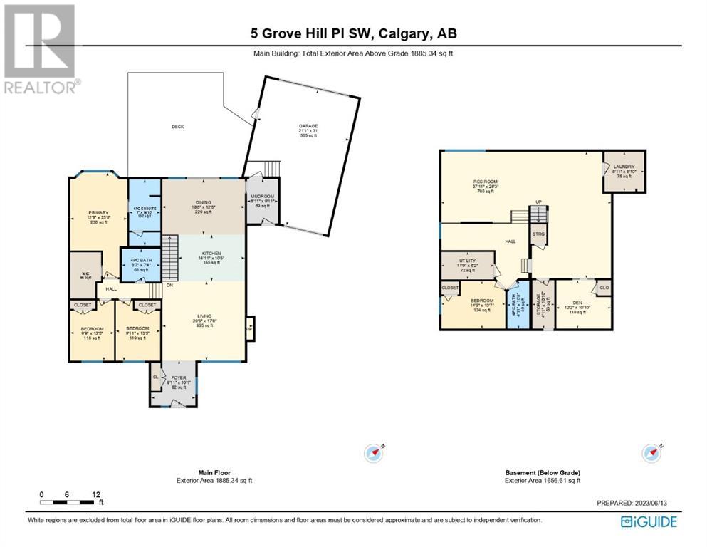 Single Family House Bungalow for Sale in  Grove Hill Place SW Glendale Calgary 