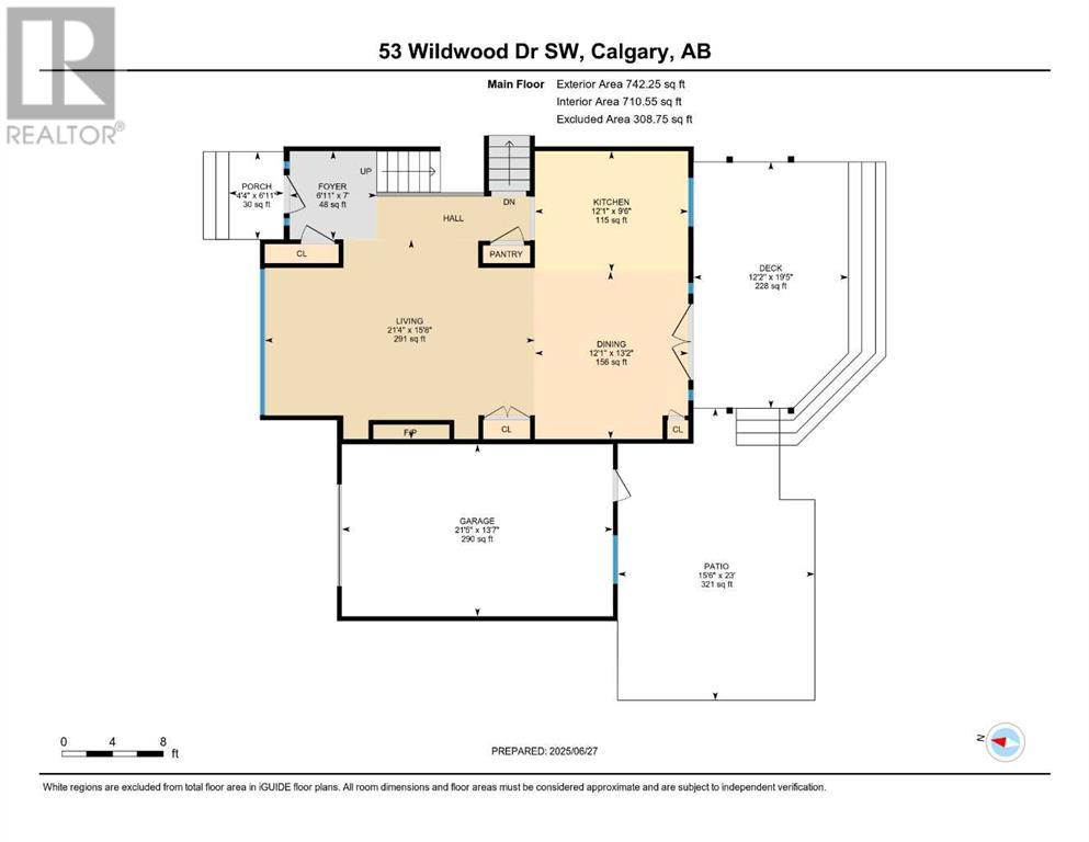 Single Family House 4 Level for Sale in  Wildwood Drive SW Wildwood Calgary 