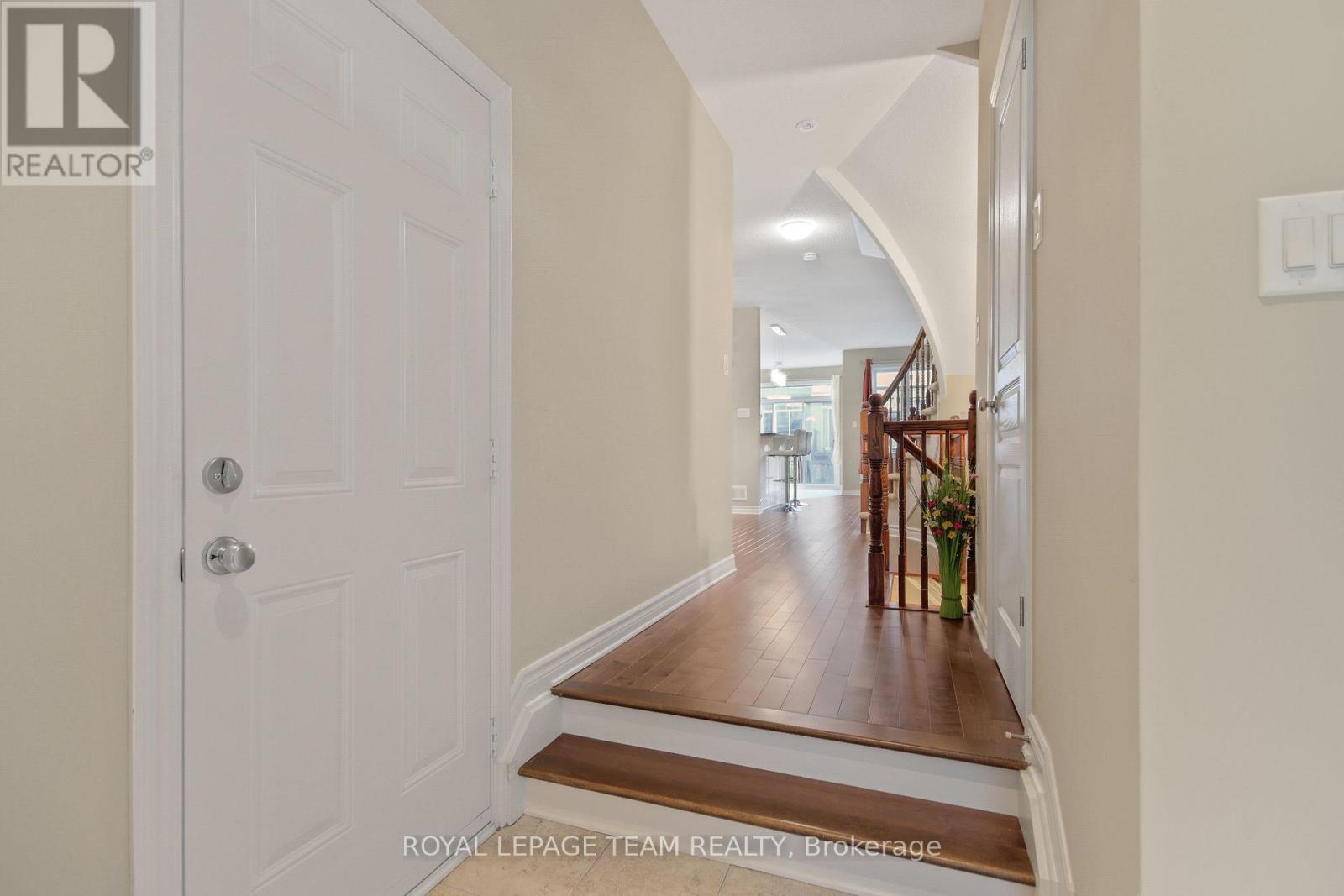 Coming in through the front door