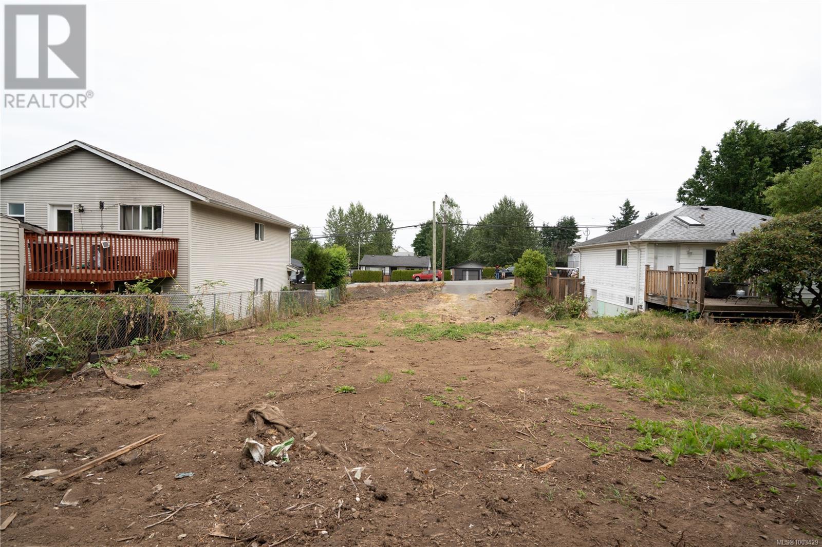 View of yard featuring a deck