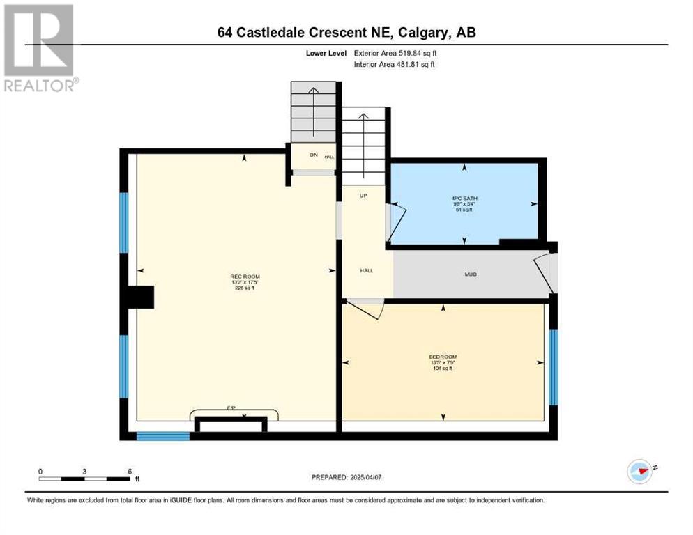 Single Family House 4 Level for Sale in  Castledale Crescent NE Castleridge Calgary 