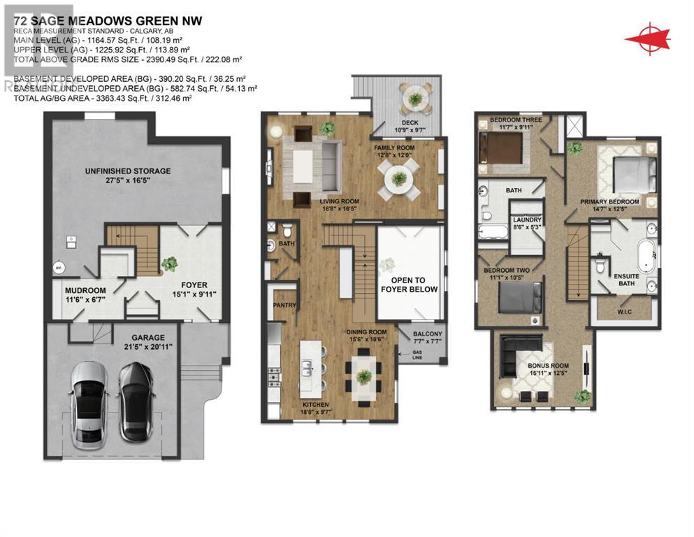 Single Family House for Sale in  Sage Meadows Green NW Sage Hill Calgary 