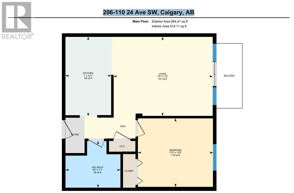 Single Family House for Sale in    Avenue SW Mission Calgary 