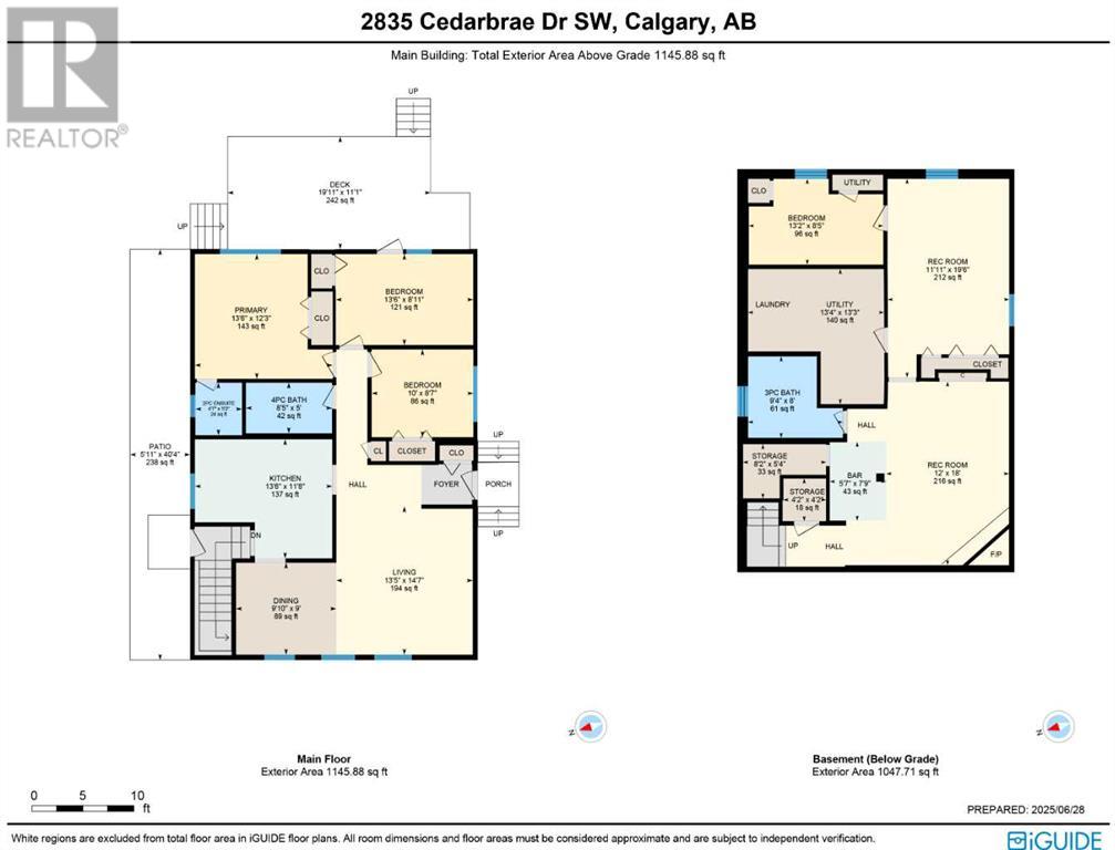 Single Family House Bungalow for Sale in  Cedarbrae Drive SW Cedarbrae Calgary 