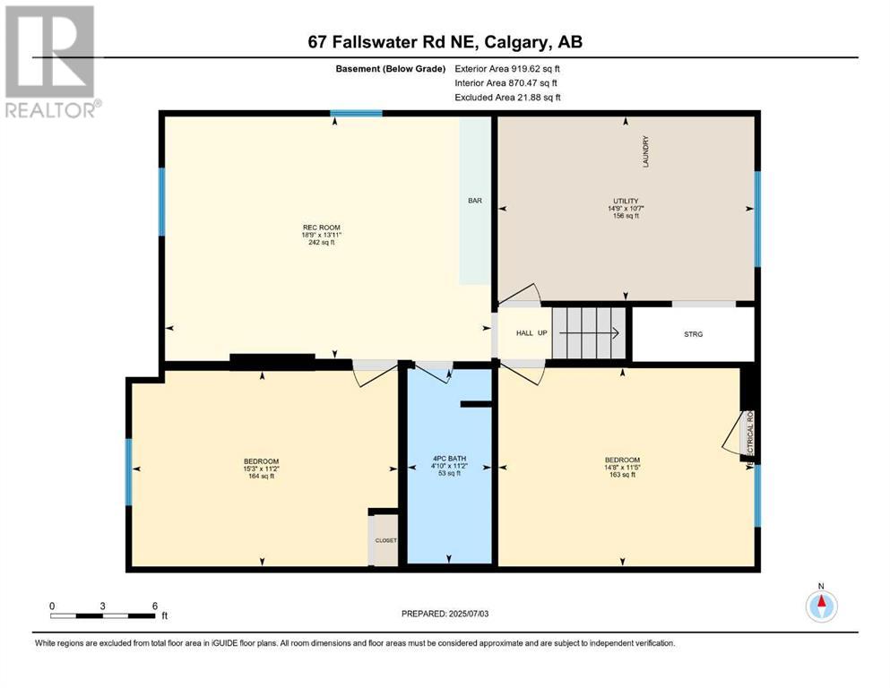 Single Family House Bungalow for Sale in  Fallswater Road NE Falconridge Calgary 