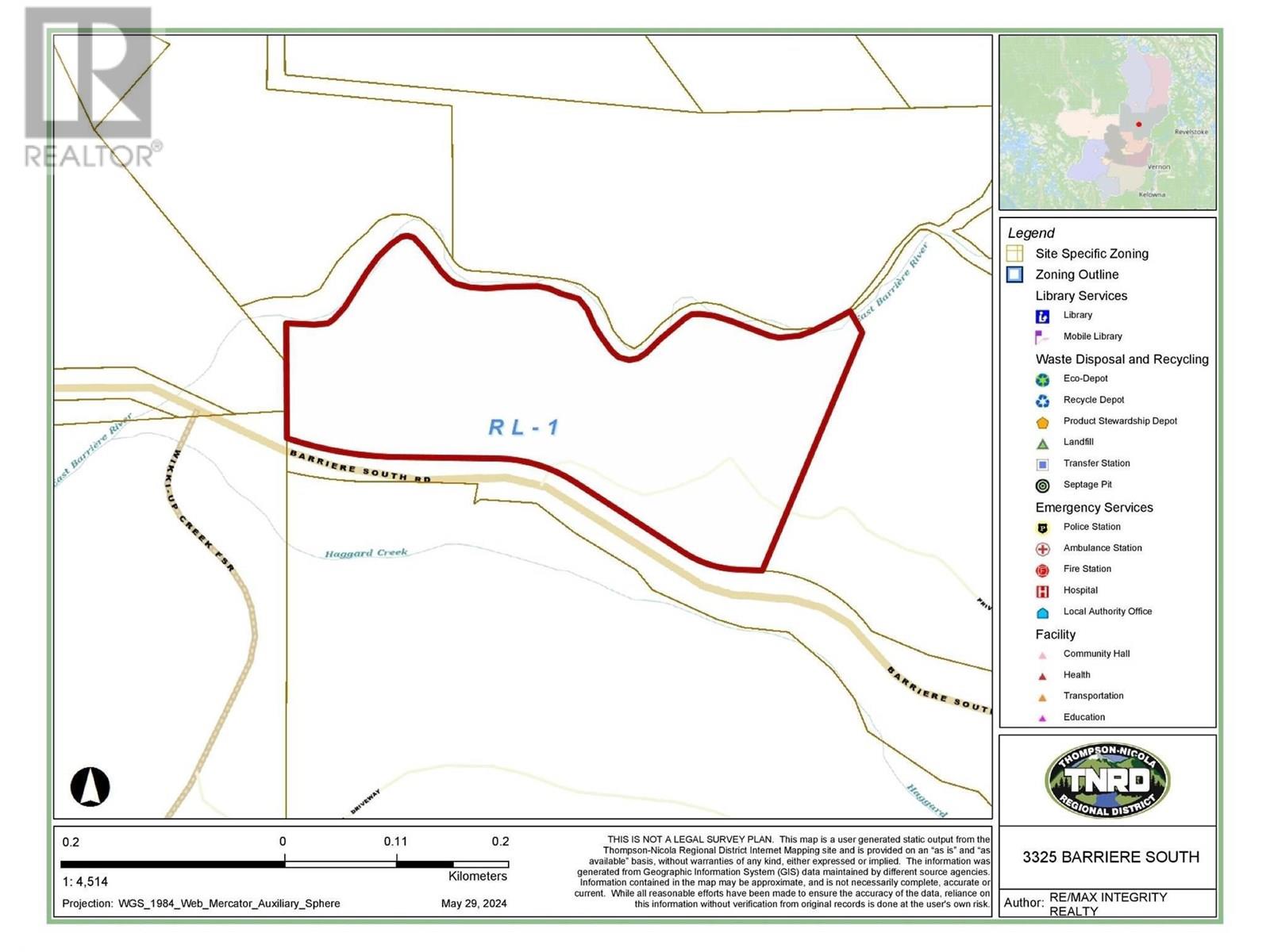3325 Barriere South Road, Barriere