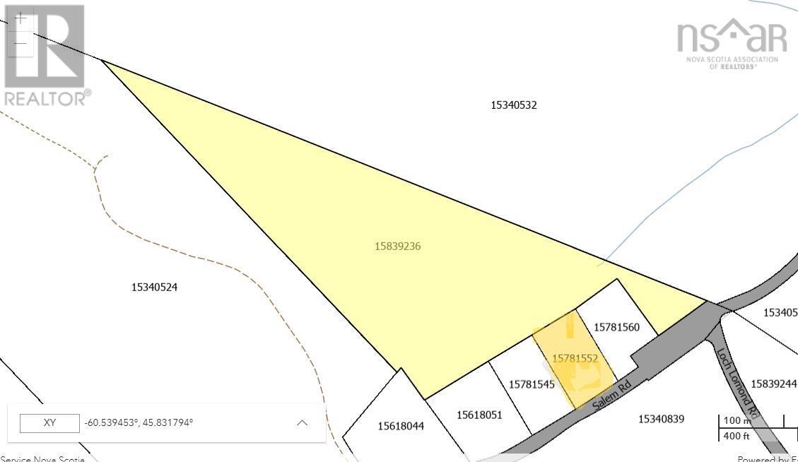 Property 3 of 7 of Lot Salem Road