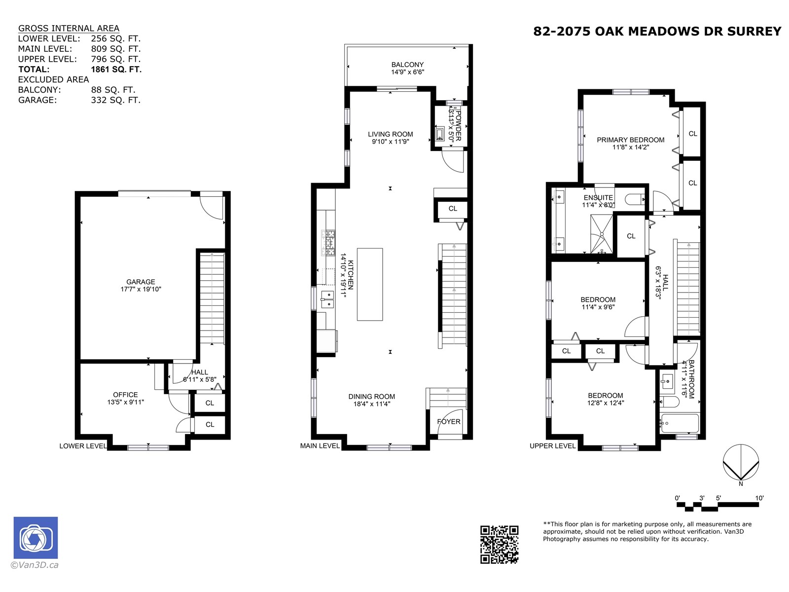 Photo 25 of 82 2075 Oak Meadows Drive, Surrey BC