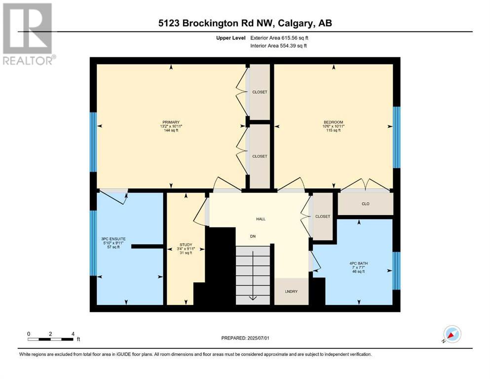 Single Family House 4 Level for Sale in  Brockington Road NW Brentwood Calgary 