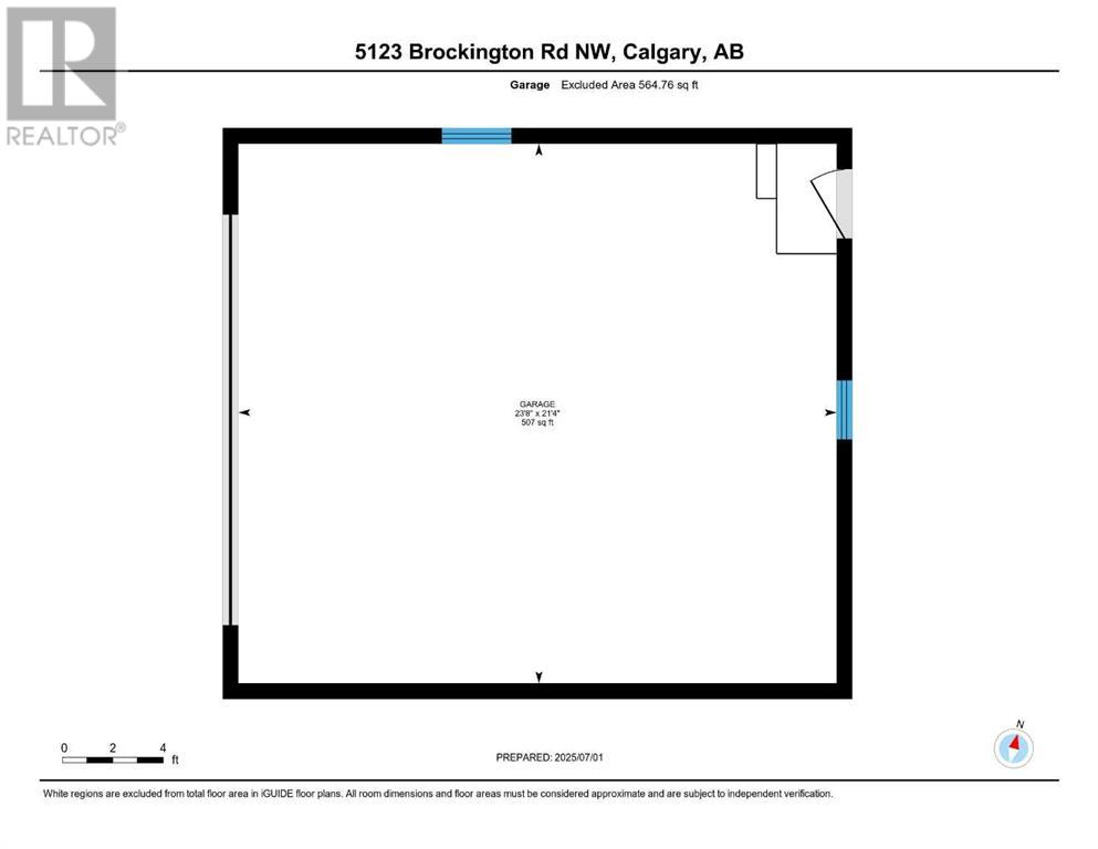 Single Family House 4 Level for Sale in  Brockington Road NW Brentwood Calgary 