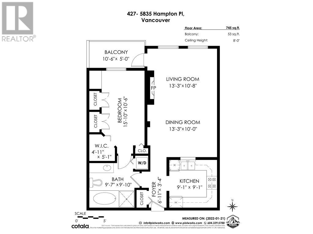 Photo 12 of 427 5835 Hampton Place, Vancouver BC