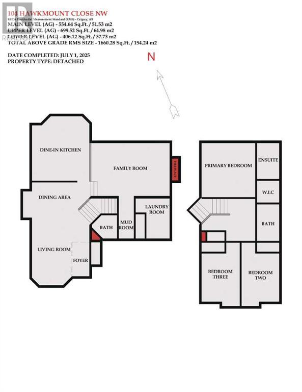 Single Family House for Sale in  Hawkmount Close NW Hawkwood Calgary 