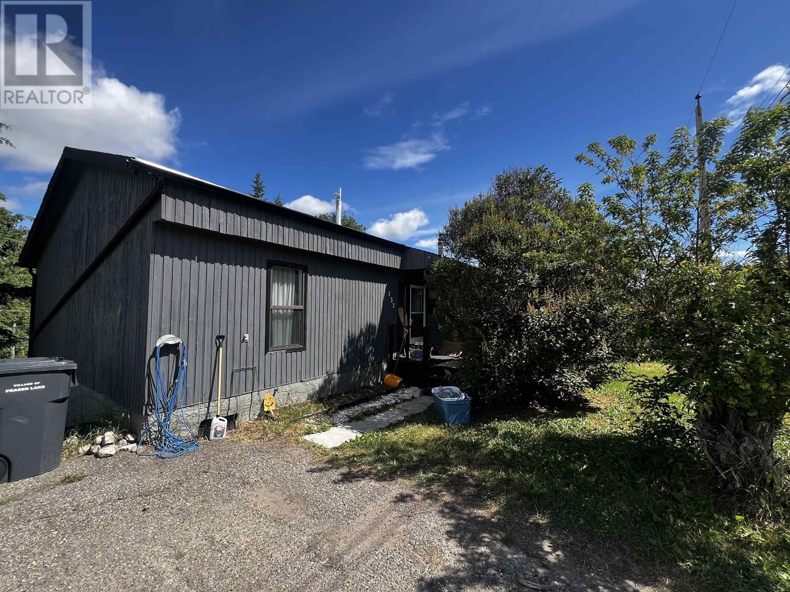 137 TUNASA CRESCENT, Fraser Lake