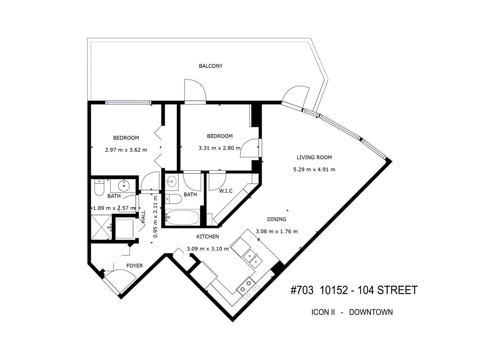 Photo 38 of 703 10152 104 St Nw, Edmonton AB