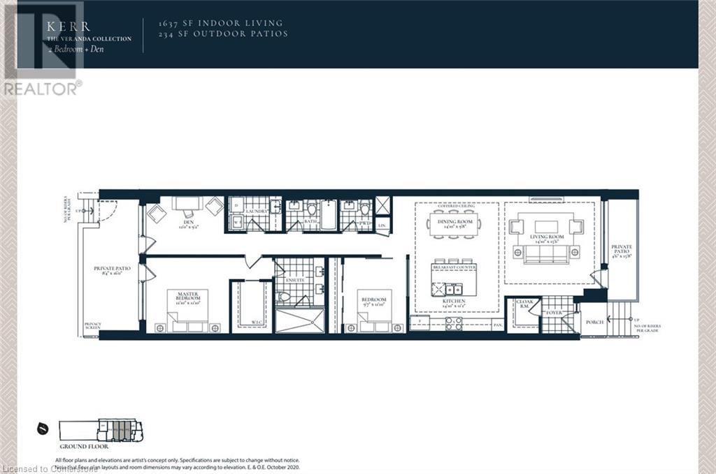 Photo 14 of 123 Maurice Drive Unit 103, Oakville ON